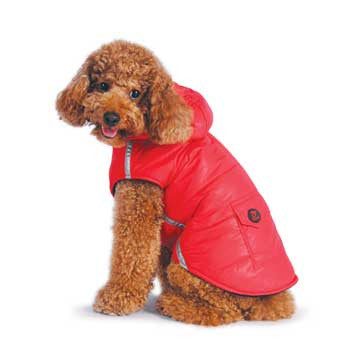 DASHING DOG PARKA RED, Coats - Bones Bizzness