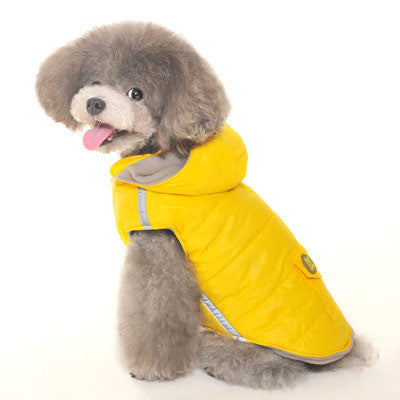 DASHING DOG PARKA YELLOW, Coats - Bones Bizzness