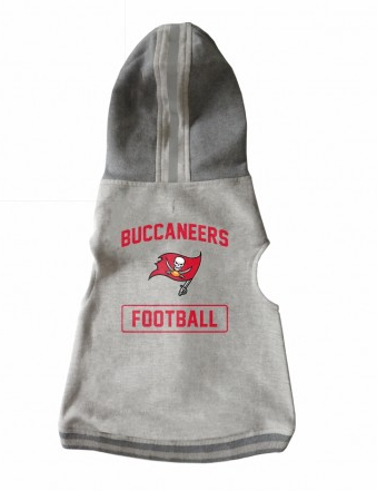 TAMPA BAY BUCCANEERS PET HOODED CREWNECK, NFL Jerseys - Bones Bizzness