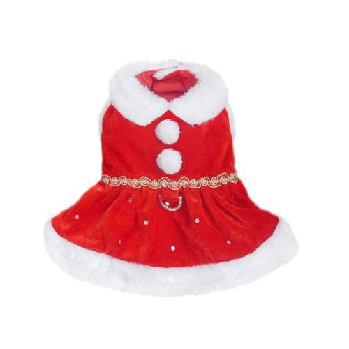 DEAR SANTA HOLIDAY DOG DRESS