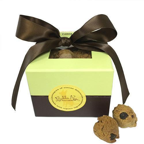 Premium Carob Chip Cookies Box Dog Treats