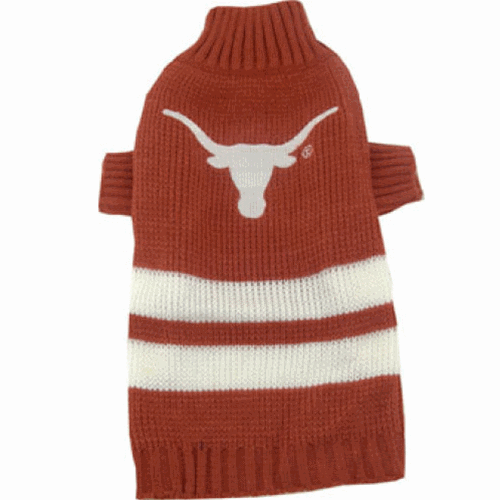 TEXAS LONGHORNS DOG SWEATER, NCAA - Bones Bizzness