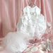 DOG WEDDING HARNESS DRESS SET, Dress - Bones Bizzness