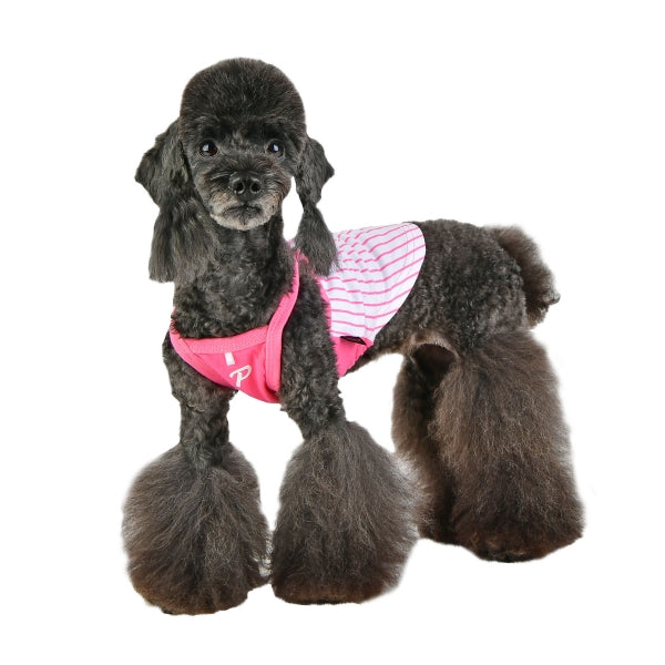 RUTH DOG TEE SHIRT - PINK