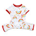 RAINBOW DOG PJ'S, Pajamas - Bones Bizzness