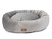 SEAL GREY VINTAGE DONUT DOG BED, Beds - Bones Bizzness
