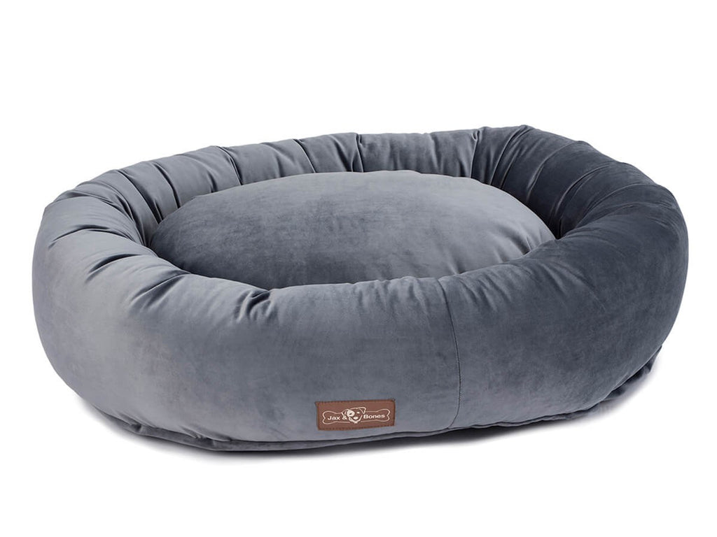 TITANIUM VINTAGE DONUT DOG BED, Beds - Bones Bizzness