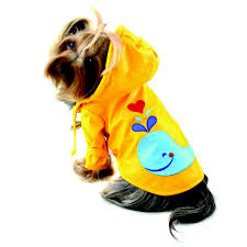 SPLASHING WHALE RAIN DOG RAINCOAT, Coats - Bones Bizzness