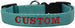 CUSTOM EMBROIDERED NYLON DOG COLLARS (16 COLORS), Collars - Bones Bizzness