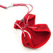 EASYGO SEQUIN DOG HARNESS RED, Harness - Bones Bizzness