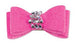 CRYSTAL ROCK DOG HAIR BOWS - (42 COLORS), HAIR BOW - Bones Bizzness