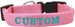 CUSTOM EMBROIDERED NYLON DOG COLLARS (16 COLORS), Collars - Bones Bizzness