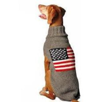 AMERICAN FLAG DOG SWEATER - Bones Bizzness