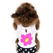 FLOWER & DOTS DOG TANK, Shirts Tanks & Tees - Bones Bizzness