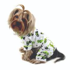 PLAYFUL DINOSAUR ULTRA SOFT DOG PAJAMAS, PAJAMAS - Bones Bizzness