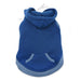 DRAWSTRING DOG HOODIE - BLUE