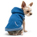 DRAWSTRING DOG HOODIE - BLUE