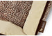 SAVANNAH LOUNGE DOG BED - SEPIA/ESPRESSO, Beds - Bones Bizzness