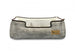 SAVANNAH LOUNGE DOG BED - ASH GRAY/CHOCOLATE, Beds - Bones Bizzness