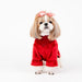 LIA DOG SHIRT - RED