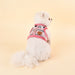 JOY PINKA DOG HARNESS - WINE