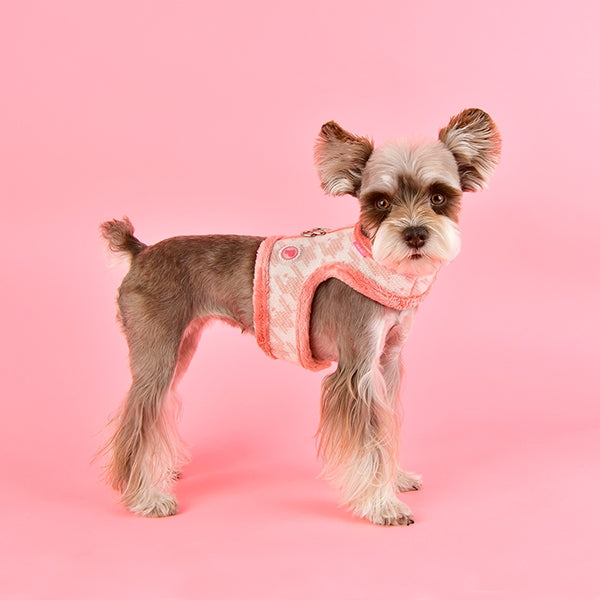 MIRABELLE PINKA DOG HARNESS - PINK