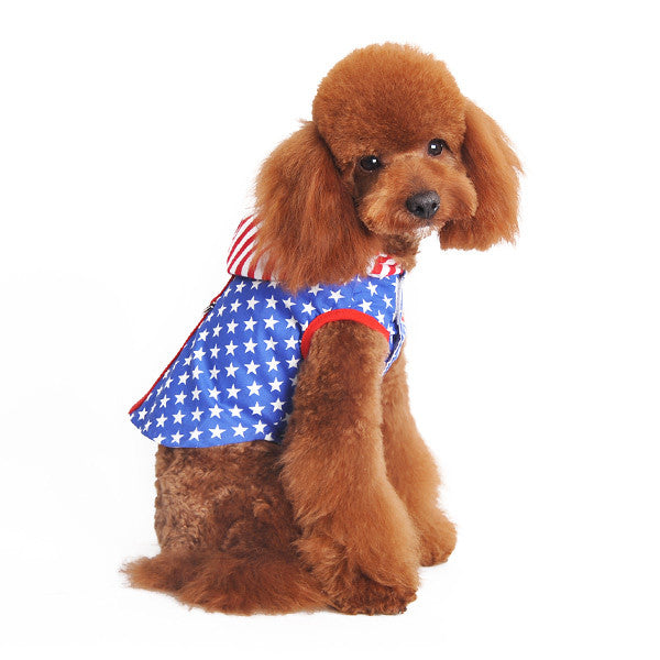 EASY-D USA HOODIE DOG HARNESS, Shirts Tanks & Tees - Bones Bizzness