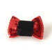 SEQUIN EASYBOW RED DOG BOW 1, ACCESSORIES - Bones Bizzness