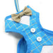 EASYGO BOWTIE BLUE DOG HARNESS, Harness - Bones Bizzness