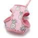 PINEAPPLE PINK EASYGO DOG HARNESS, Harness - Bones Bizzness