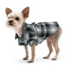 BLACK FLANNEL BUTTON DOWN DOG SHIRT