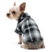 BLACK FLANNEL BUTTON DOWN DOG SHIRT