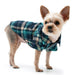 BLUE FLANNEL BUTTON DOWN DOG SHIRT