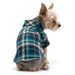 BLUE FLANNEL BUTTON DOWN DOG SHIRT