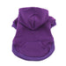 FLEX-FIT DOG HOODIE - PURPLE