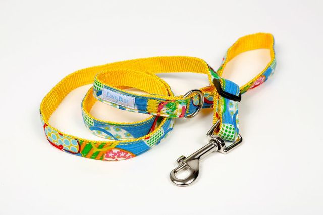 HAWAIIAN FLIP FLOP YELLOW LEASH