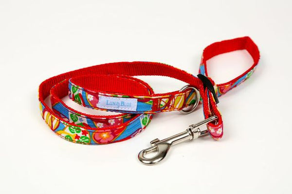 HAWAIIAN FLIP FLOP RED LEASH
