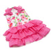 PINK FLORAL FLOUNCE DOG DRESS, Dress - Bones Bizzness