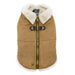 FURRY RUNNER BROWN DOG COAT, Coats - Bones Bizzness