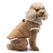 FURRY RUNNER BROWN DOG COAT, Coats - Bones Bizzness