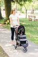 REGAL PLUS PET STROLLER - RASPBERRY, STROLLERS - Bones Bizzness