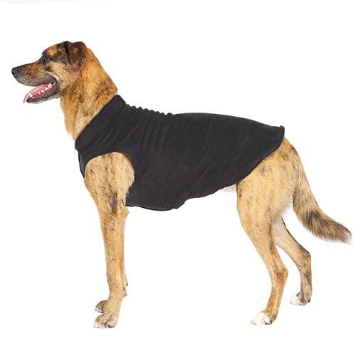 BLACK/BLACK DULUTH DOUBLE FLEECE DOG SWEATER, Sweaters - Bones Bizzness