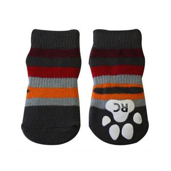 GRAY STRIPES PAWks DOG SOCKS, DOG SOCKS - Bones Bizzness