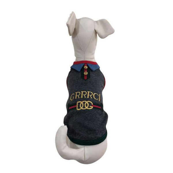 GRRRCI VINTAGE BLACK DOG TANK