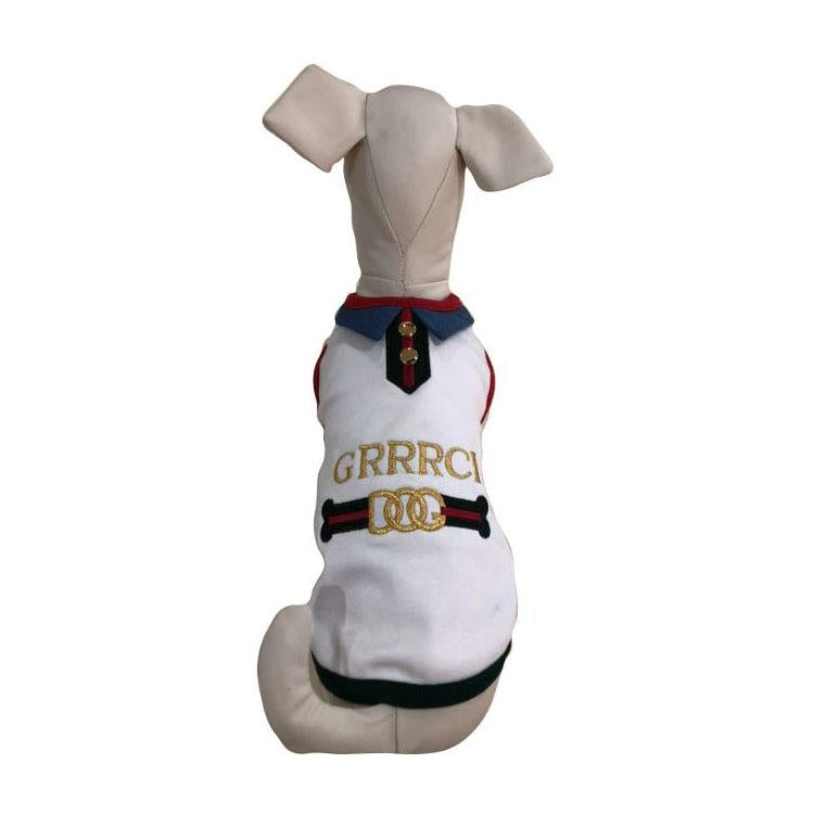 GRRRCI WHITE DOG TANK