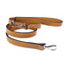 BELMONT DOG LEAD IN BUCKSKIN & NICKEL, Leash - Bones Bizzness