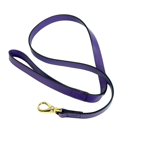 BELMONT DOG LEAD IN LAVENDER & GOLD, Leash - Bones Bizzness