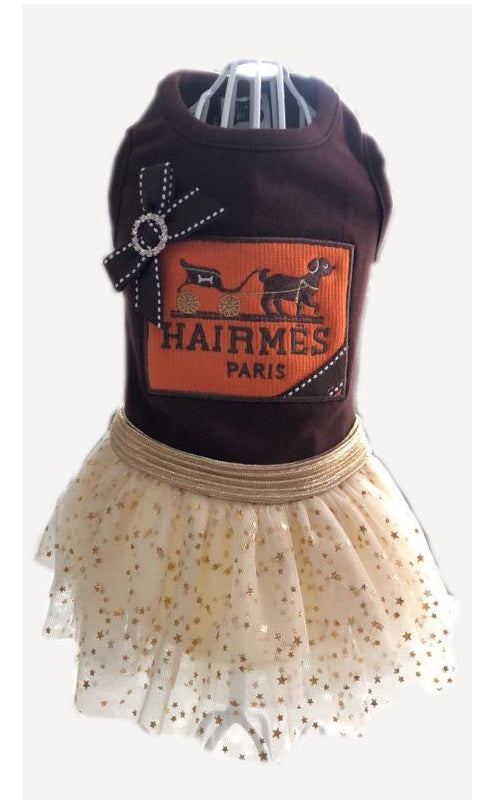 HAIRMES DOG DRESS, DRESS - Bones Bizzness