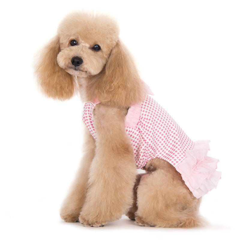 HALTER WOVEN DOG DRESS, Dress - Bones Bizzness