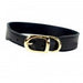 HAUTE COUTURE ART DECO IN BLACK PATENT & GOLD DOG COLLAR, Collars - Bones Bizzness